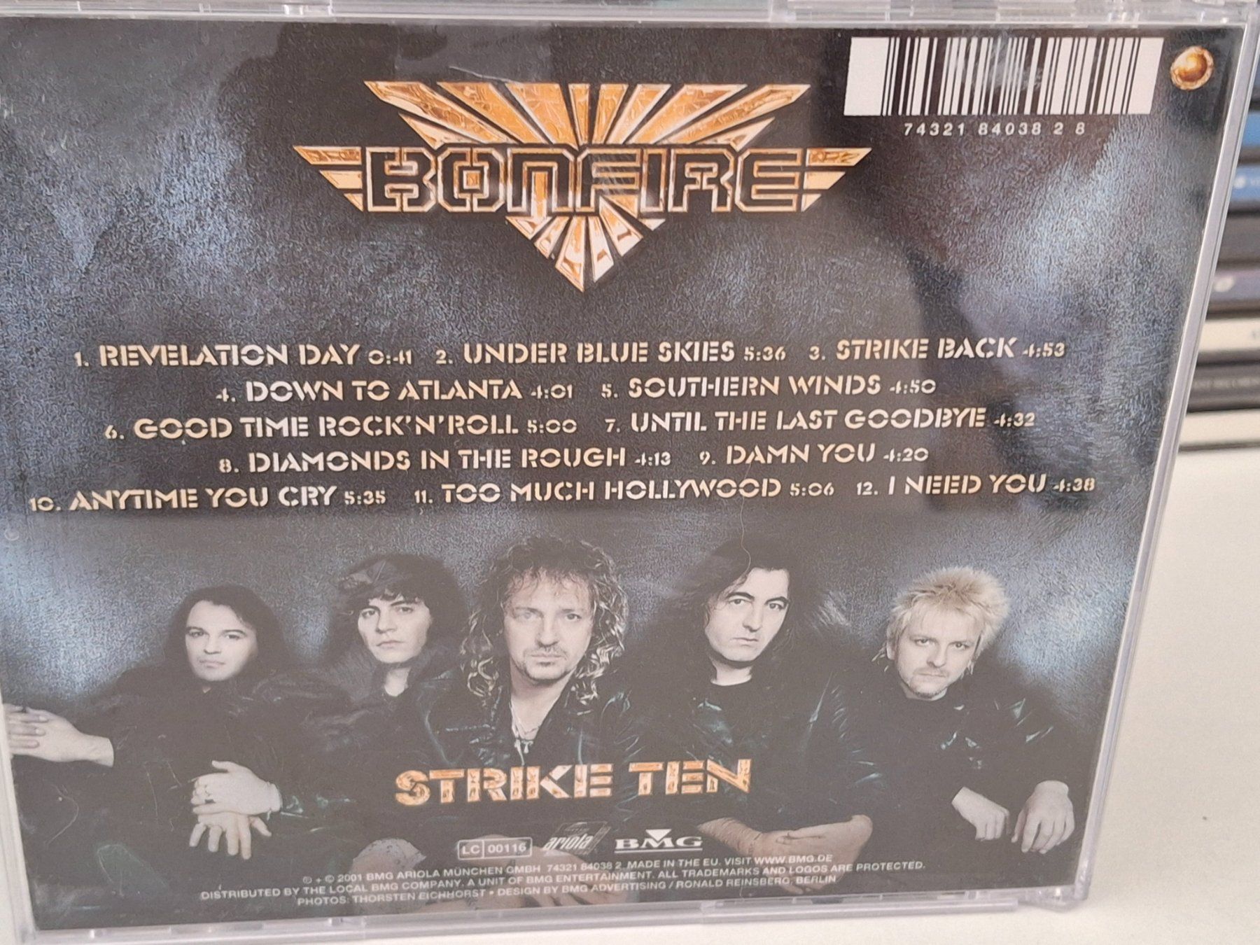 CDs: CD Bonfire - Strike Ten – D'occasion à Aarberg par Jackup1 1