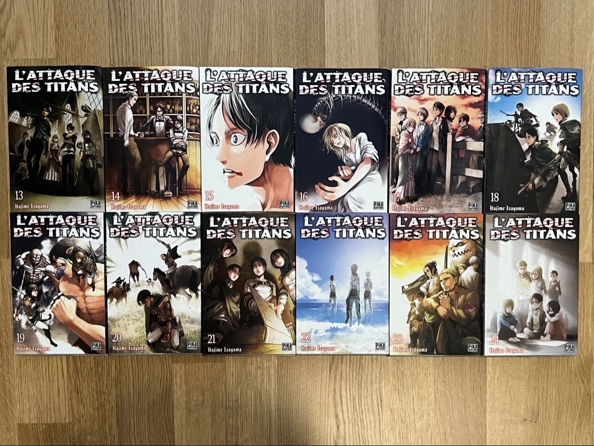 Fumetti: Manga Attaque des Titans – Nuovo (secondo la descrizione) da Rolle venduto da dan_2607 2