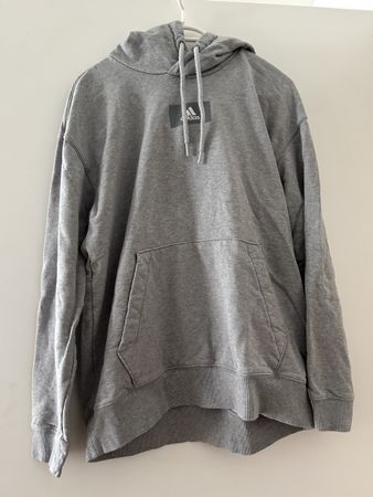 Adidas Hoodie grau Gr. M Kapuzenpullover Sweatshirt Männer P