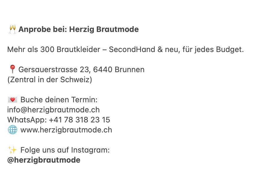 Vestiti: Secondhand Brautkleid von Ria Tener, Grösse 36-38 – Usato da Brunnen venduto da Herzig-Brautmode 4