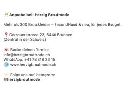 Secondhand Brautkleid Wona Concept "Doris", Grösse 36-38