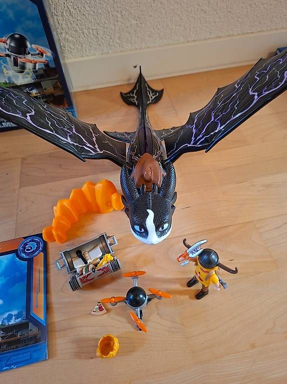 Playmobil Giocattoli: Playmobil Dragons: The Nine Realms - Thunder & Tom – Nuovo (secondo la descrizione) da Merenschwand venduto da Proeschu 1