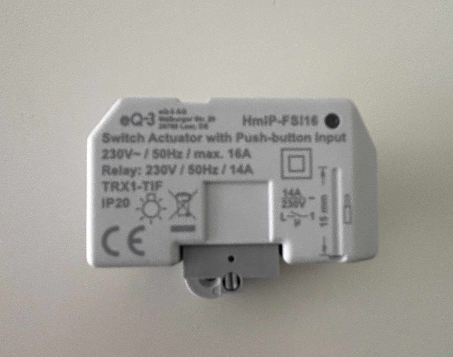Homematic Schalter: Homematic Aktor UP FSI16 – Gebraucht aus Inwil von Qwasm
