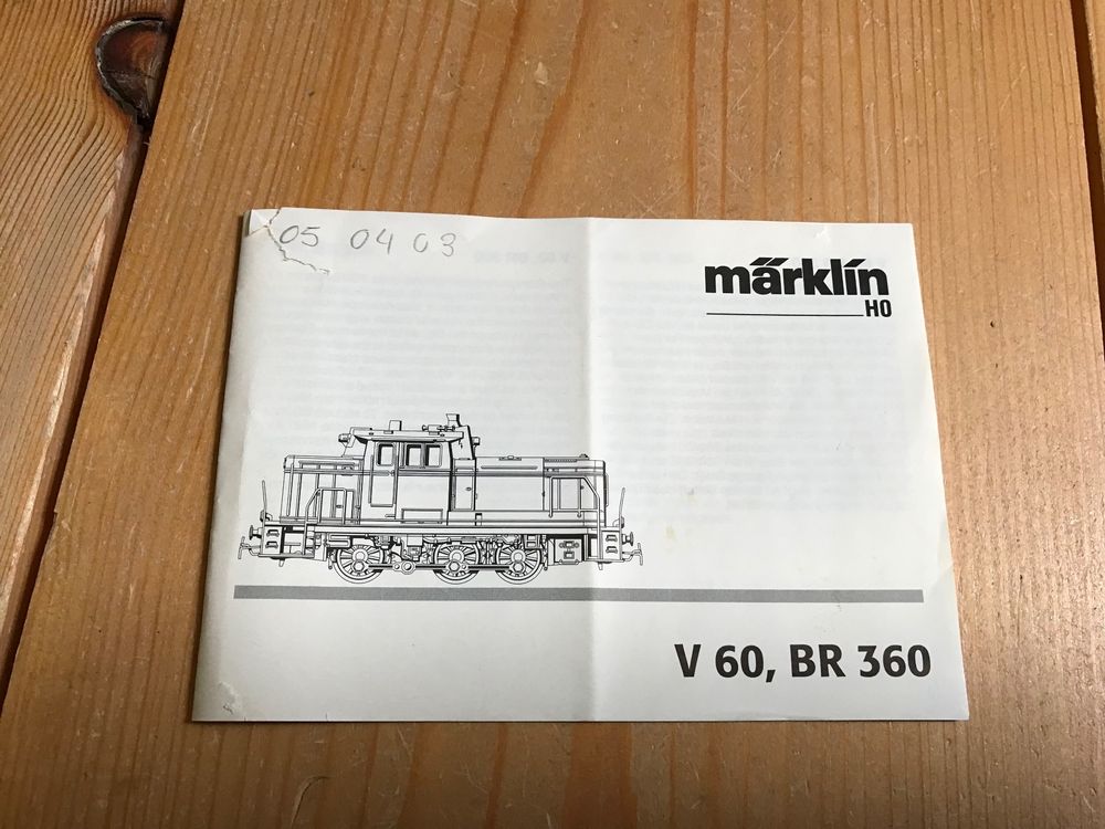 Märklin 37649 Digital Br 360 DB Cargo Rangierlok H0