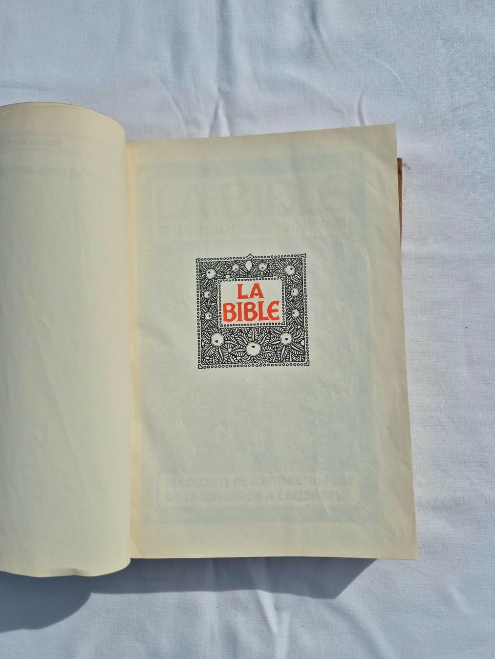 Libri: Bible en français, 1948 – Usato da Chamoson venduto da Rbma 3