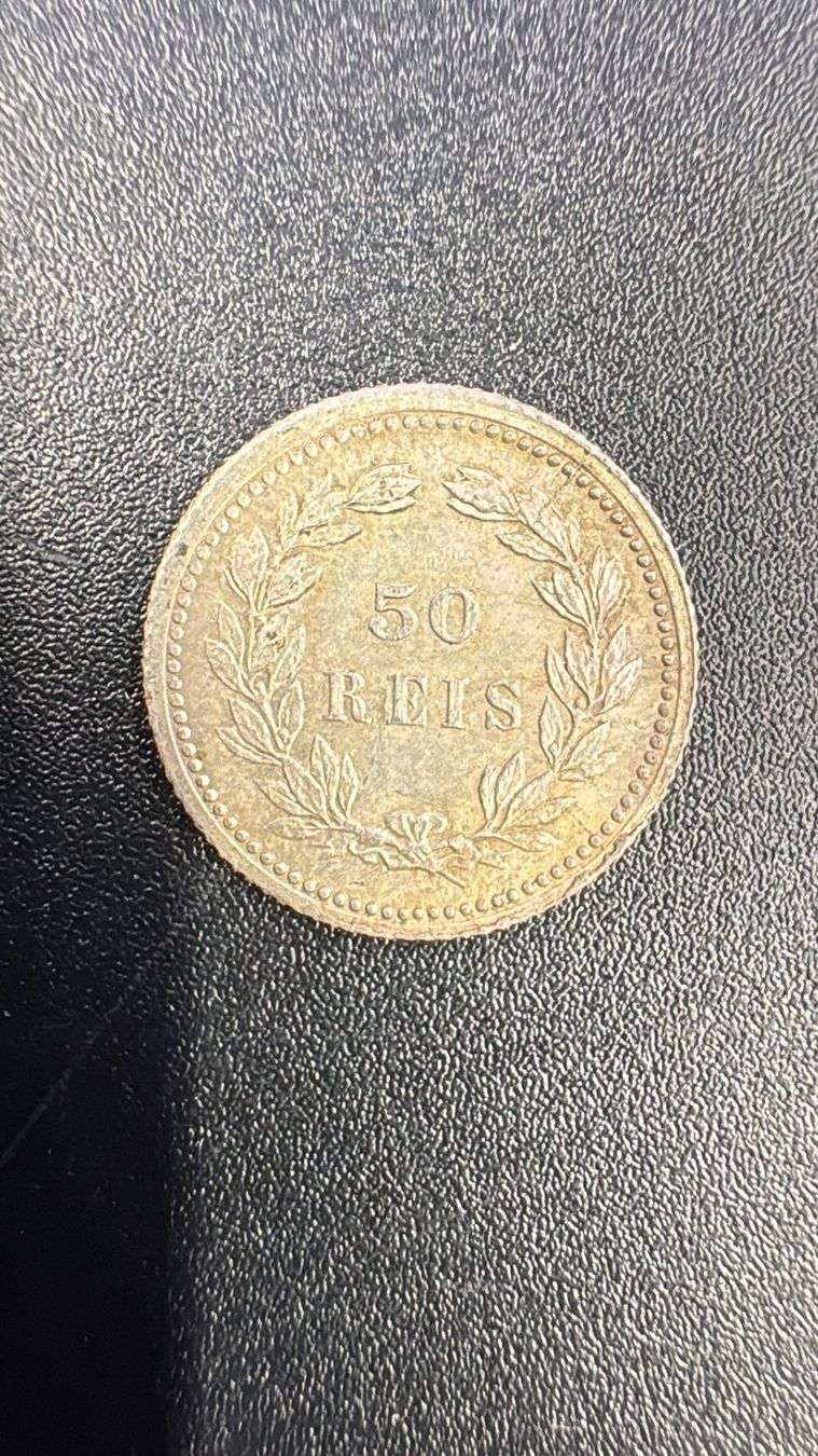 Tutti le monete: Portugal - 50 Reis 1893 Silber – Usato da Meilen venduto da coins4sale