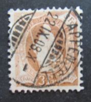 Stehende Helvetia 100B 1908 gestempelt