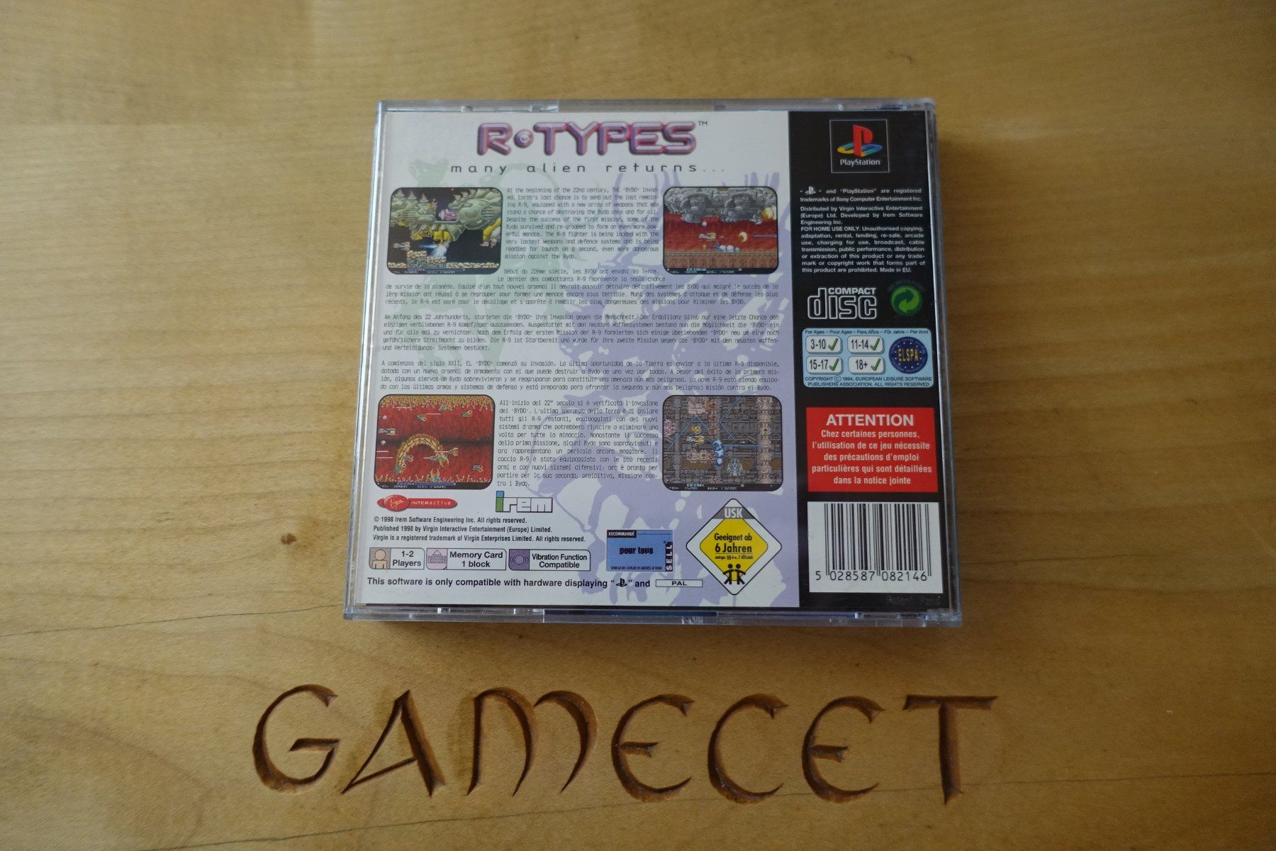 Sony Giochi: R-Types – Usato da Steinach venduto da Gamecet 2