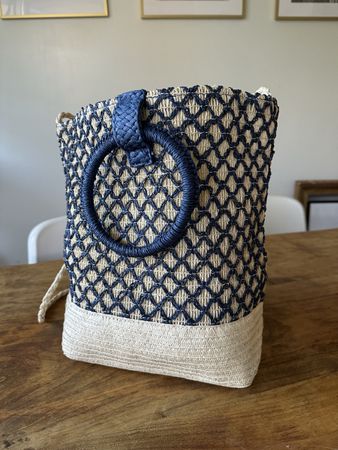 Sac en paille chic - Idéal pour l'été et vos vacances ☀️ 🏖️