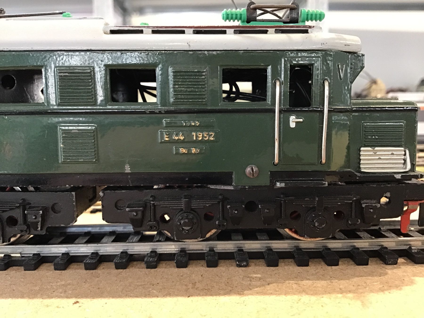 Fleischmann Modellini di ferrovie: fleischmannH0 E44 1952 - Vintage Modell, – Usato da Männedorf venduto da Spezial-Modelle 1