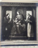 Antike Foto 1903 - Paris, Louvre, Madonna, Lorenzo di Credi