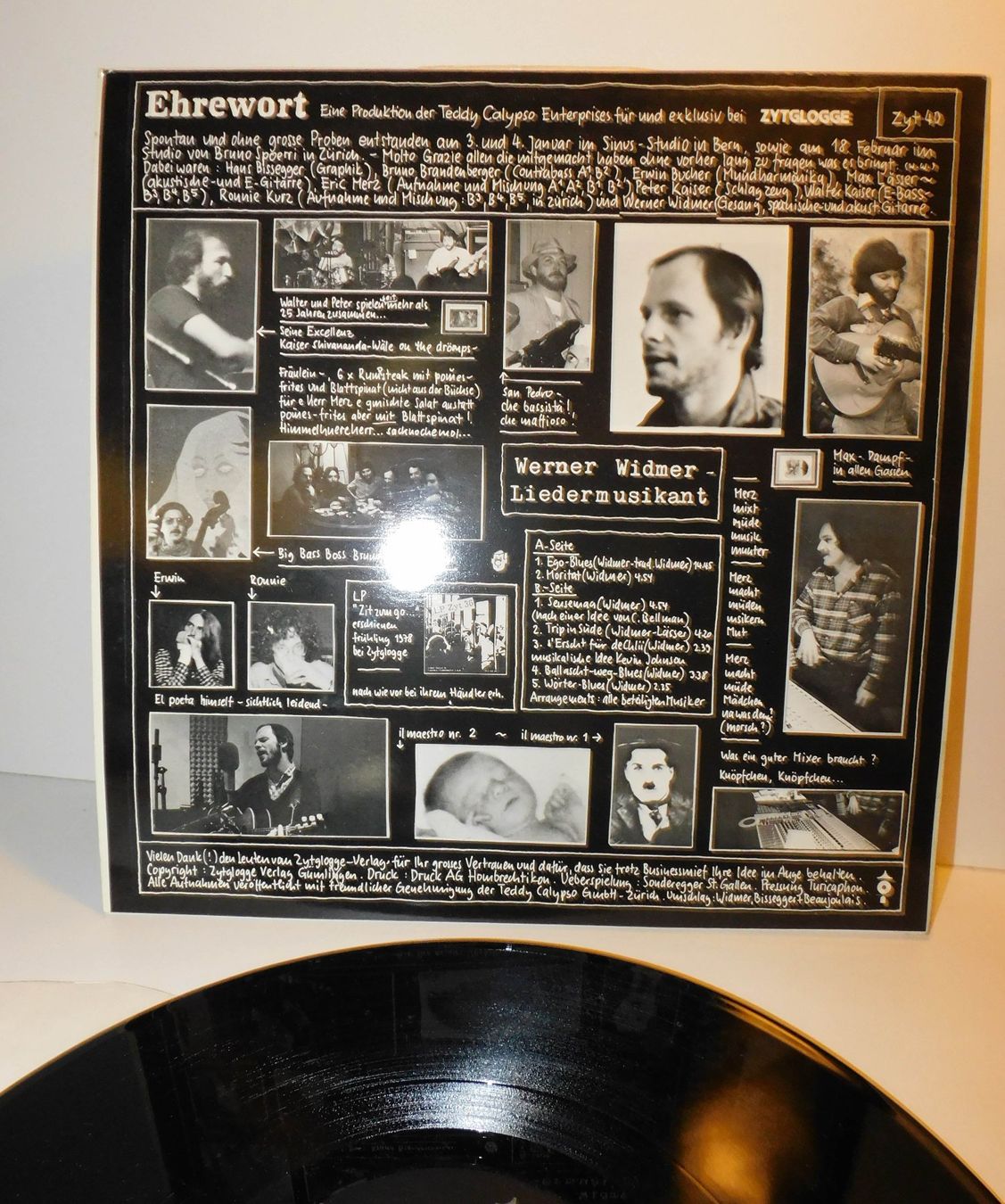 Dischi in vinile: Lp - Werner Widmer Ehrenwort  - 1979 – Usato da Sursee venduto da 76 3