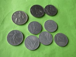 Italien, Konvolut alte Münzen