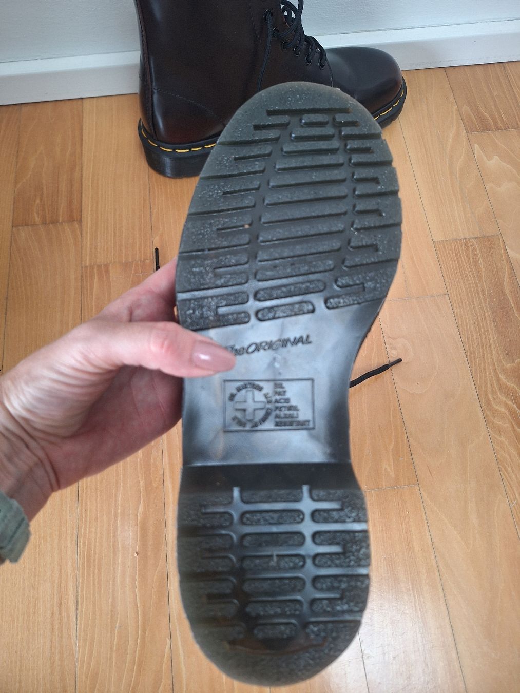 Dr. Martens Scarpe da uomo: Dr. Martens Stiefeletten – Nuovo (secondo la descrizione) da Worb venduto da kobe80 2