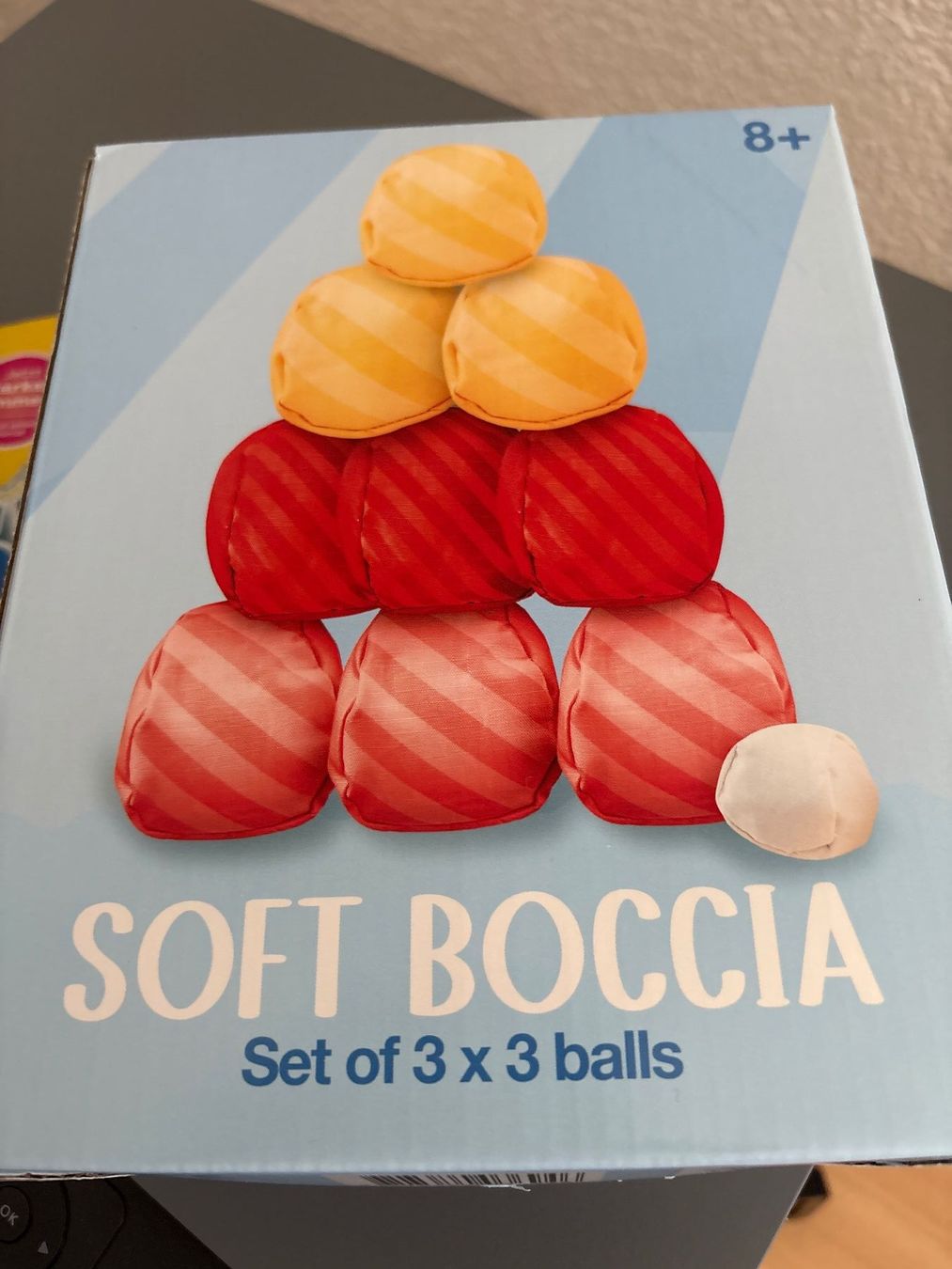 Giochi: COOP SPLASH - Soft Boccia Set 3x3 Balls neuwertig – Nuovo e nell'imballaggio originale da Ibach venduto da lisch3