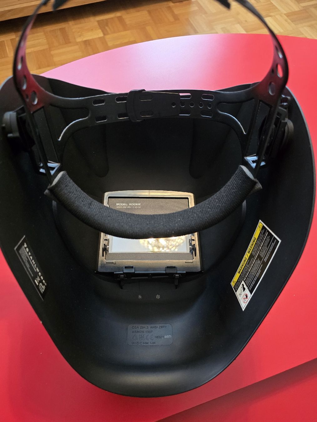 Saldatori: Schweisshelm nie gebraucht mit Sack – Nuovo (secondo la descrizione) da Wettingen venduto da Lukator 3
