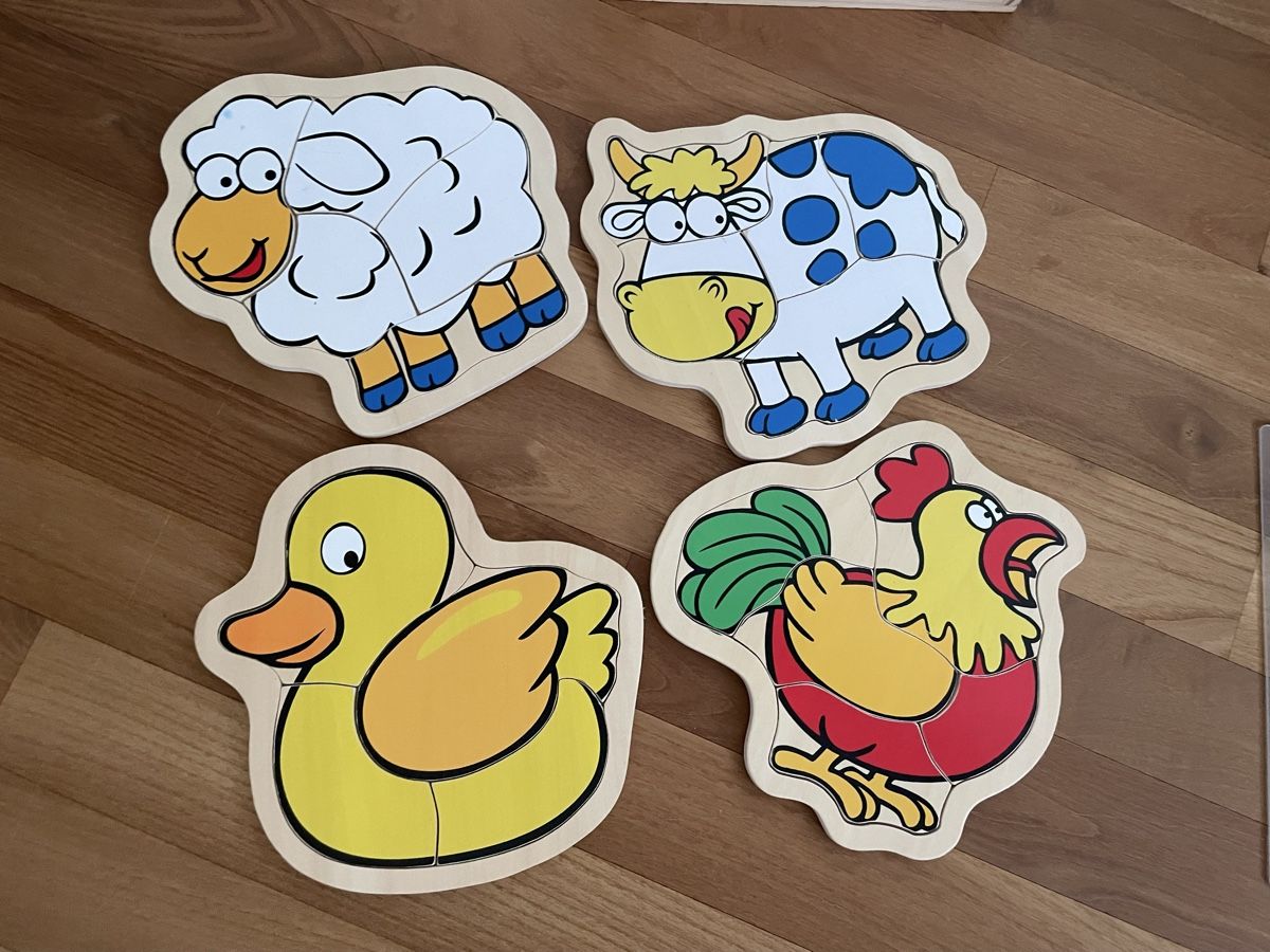 Puzzle: Puzzle Set aus Holz  – Usato da Horgen venduto da gabigoni