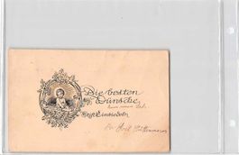Die besten Wünsche vom Stift EINSIEDELN 1917