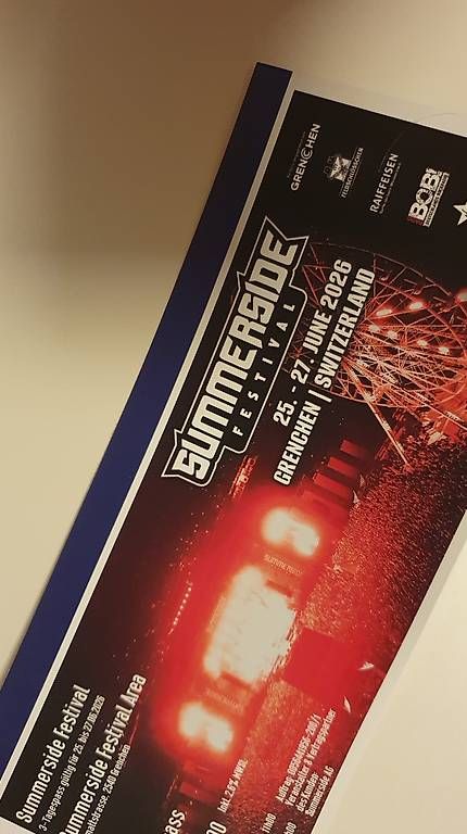 Billets: Summerside Grenchen 3-Tagespass – Neuf avec emballage d'origine à Grenchen par Danimal72