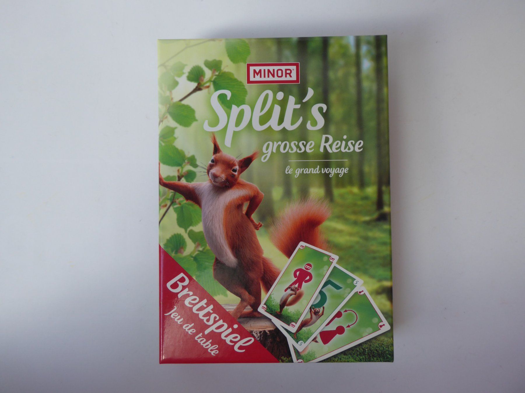 Giochi: Spiel Split`s grosse Reise, Minor, neuwertig – Usato da Turbenthal venduto da Panau
