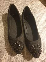 Schwarze Ballerinas, Anna Field Gr. 39