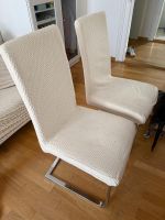 6 beige stuhle