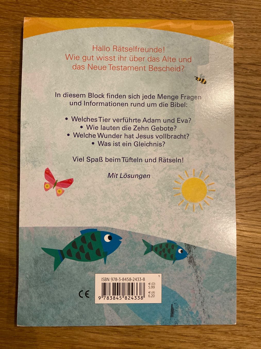 Libri: Bibel-Rätsel (ars Edition) – Nuovo (secondo la descrizione) da Winterthur venduto da Quilterin 1