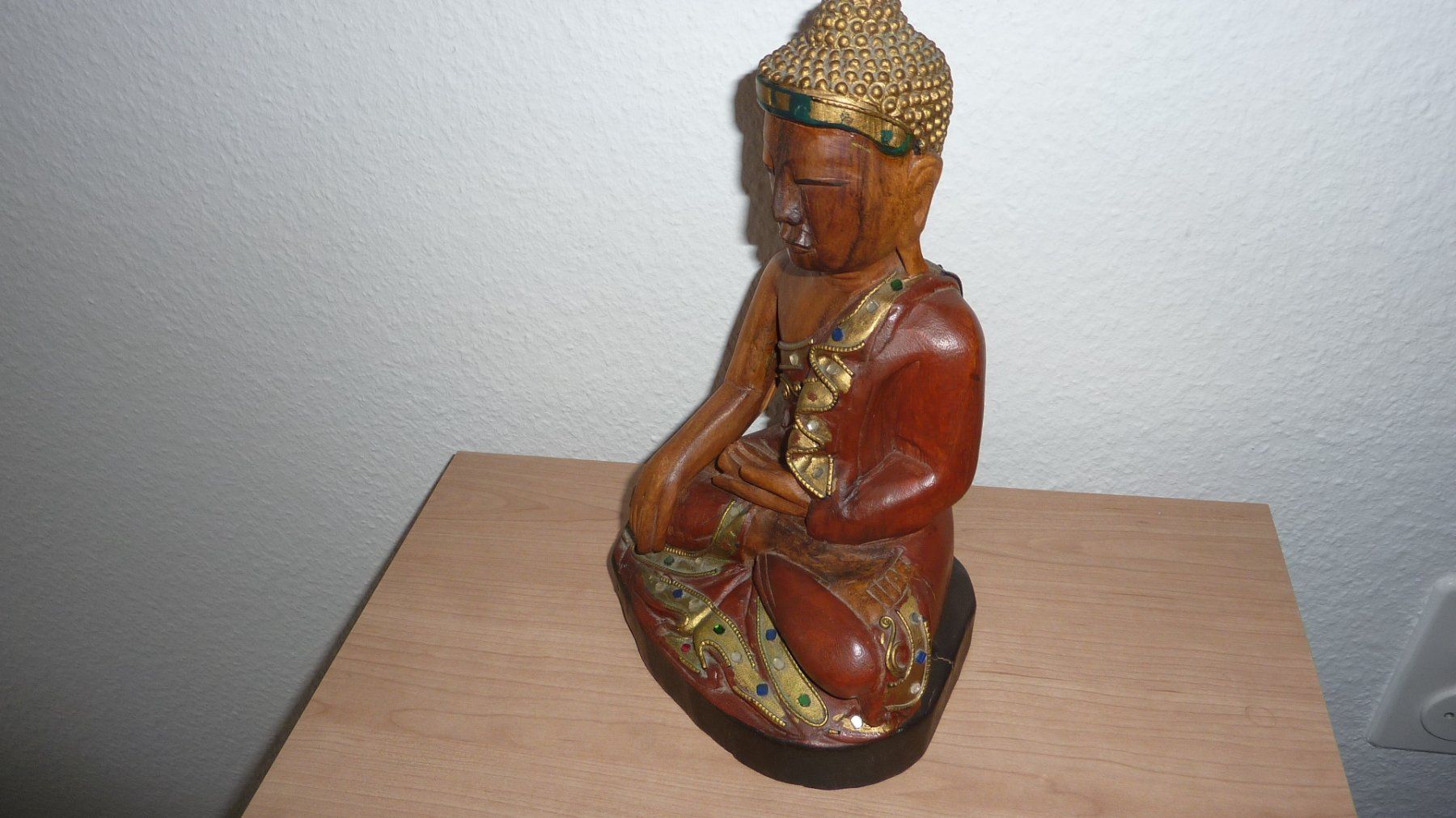 Skulpturen & Statuen: holz  budda – Neu (gemäss Beschreibung) aus Füllinsdorf von pmarkus 1