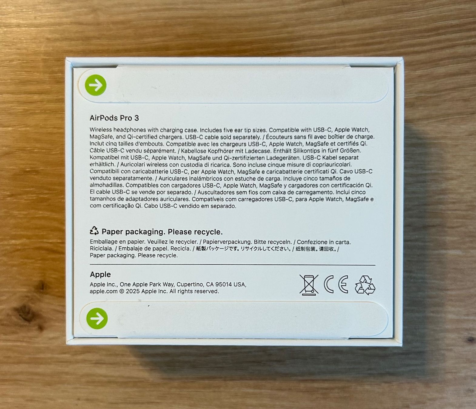 Apple Cuffie: AirPods Pro 3  NEU !!! – Nuovo e nell'imballaggio originale da Schattdorf venduto da wal_5l5t 1