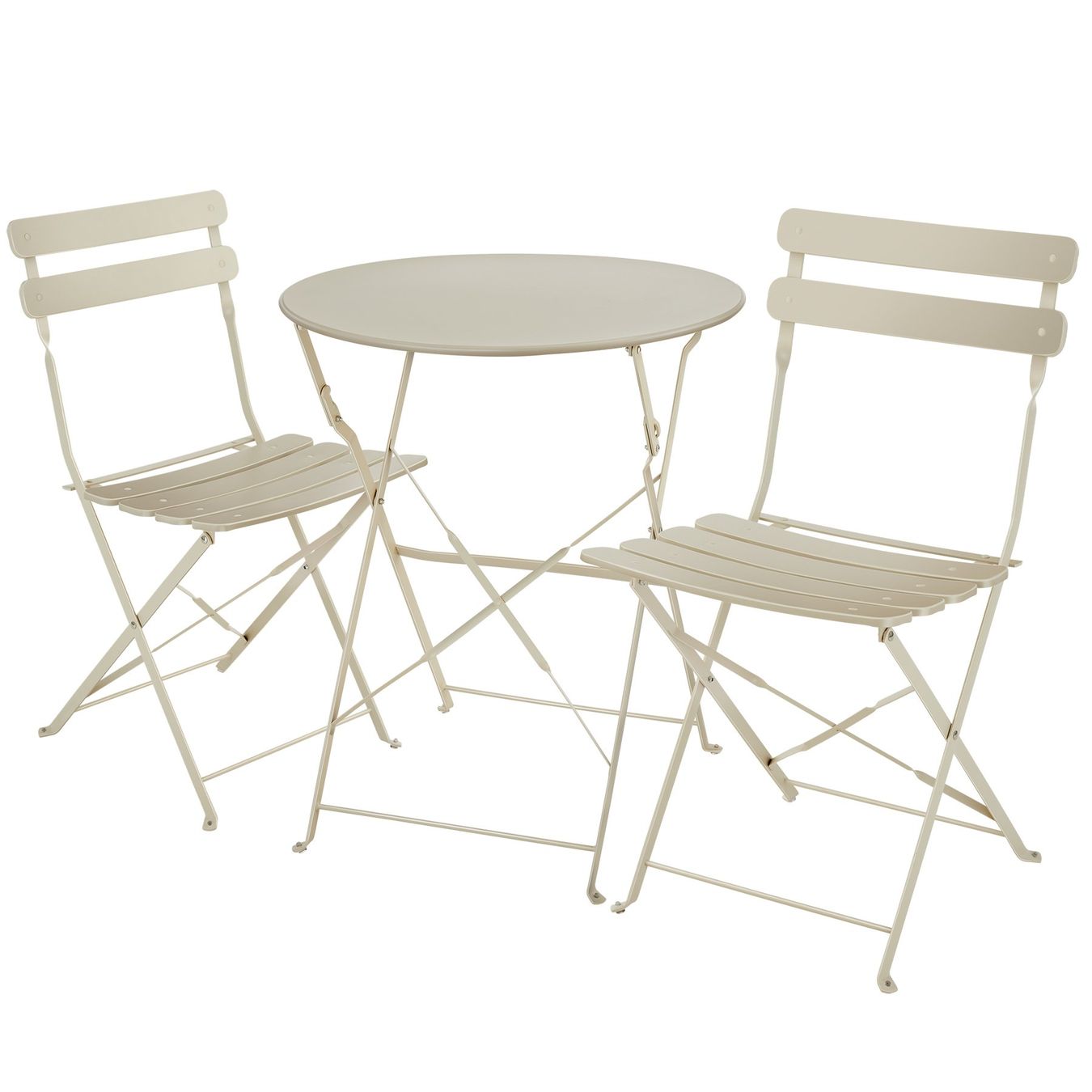 Set de table et chaises: Bistrotisch Set Frieda creme – Neuf (Voir description) à Murten par Roland.Kemmer.AG