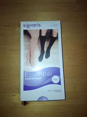 Sigvaris Essential Kompressionsstrümpfe, neuwertig, Grösse M