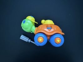🐢 Schraub-Schildkröte für Kinder – wie neu 🐢