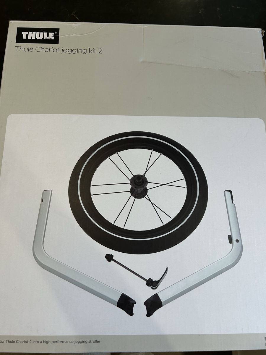 Thule Pièces détachées: Thule Chariot all-terrain/Jogging kit double, Neu – Neuf (Voir description) à Happerswil par luburkard