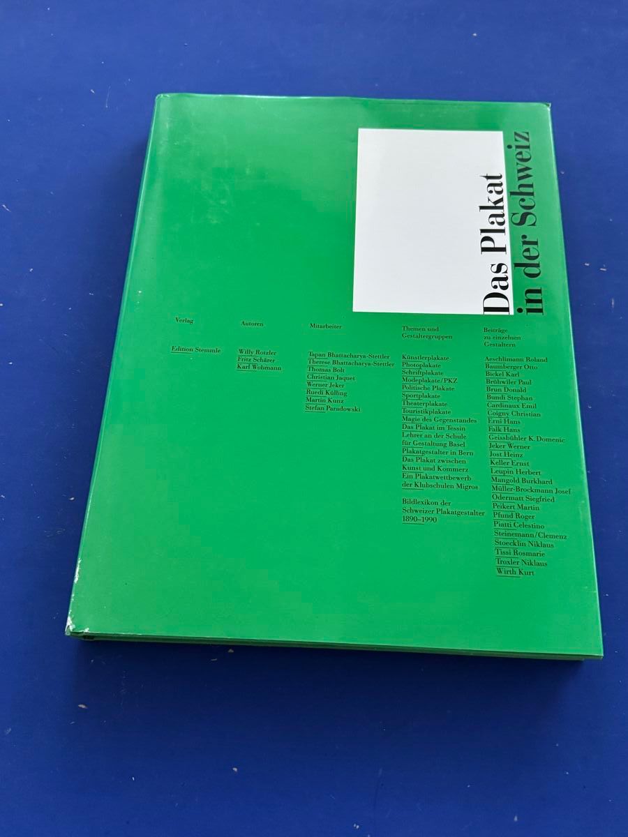 Libri: Das Plakat in der Schweiz. – Usato da Adliswil venduto da buch_und_kunst
