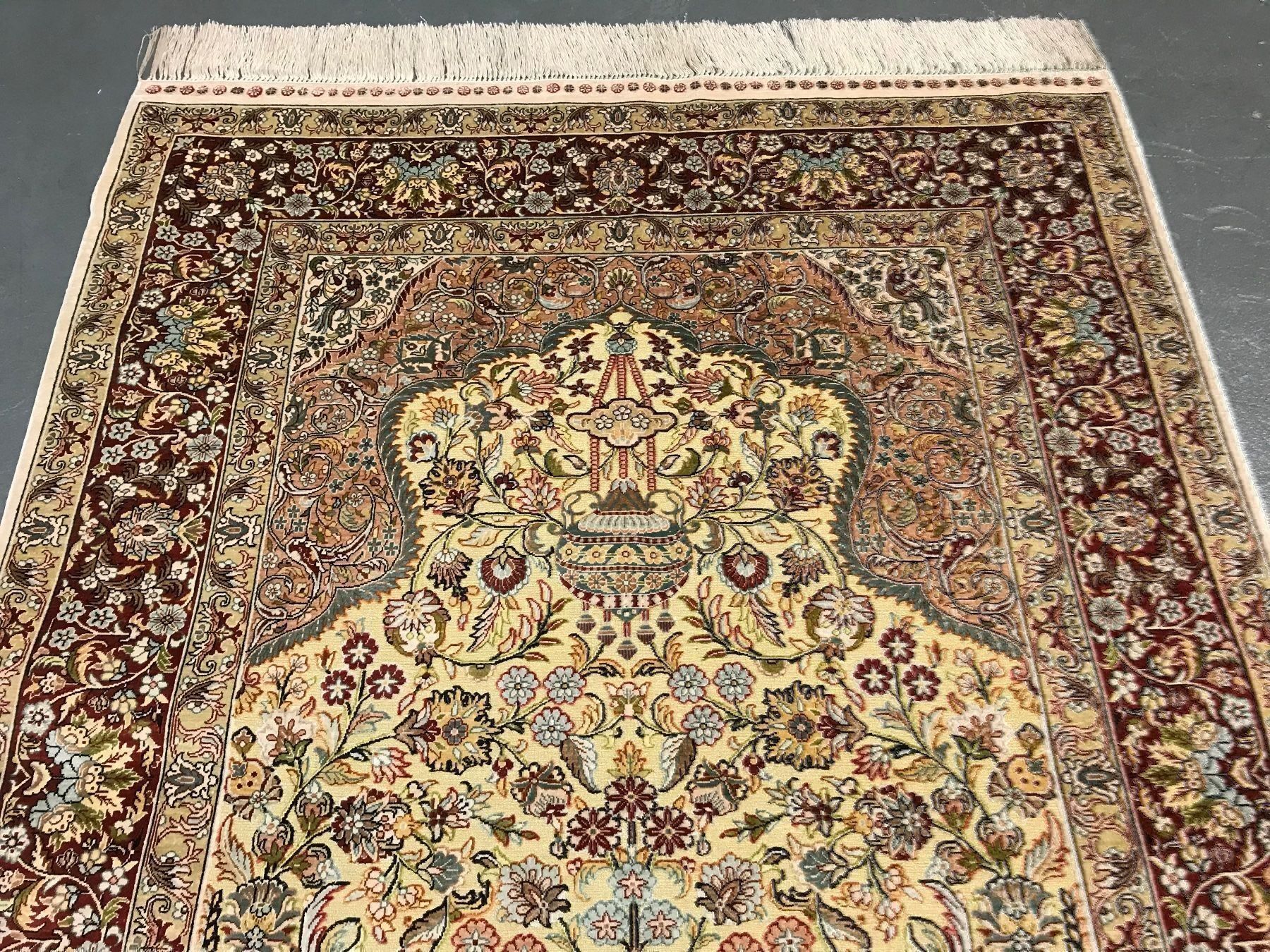 Tappeti: Hereke Seidenteppich sehr fein143x103cm – Usato da Zürich venduto da Artnuvo 5