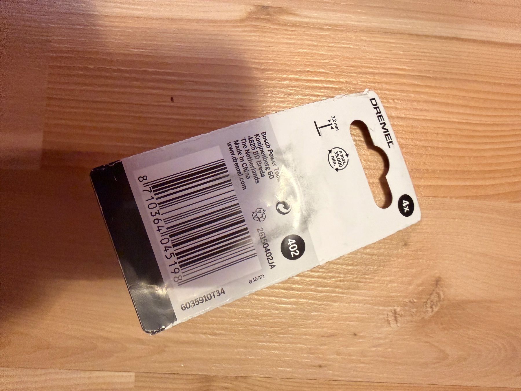 Dremel Alle Werkzeuge: Dremel 402 Aufspanndorn 3,2mm 4er – Gebraucht aus Amriswil von Trivet 1