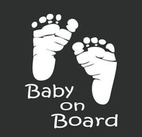 Aufkleber „Baby on Board“