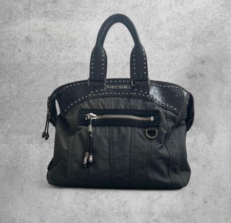 Diesel Handtasche Shopper, Olivgrün, Top Zustand!