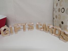 Dekobuchstaben Hochzeit Taufe Geburtstag