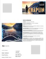2 Tickets "Chaplin - Das Musical 27.06.2026" TOP PLÄTZE
