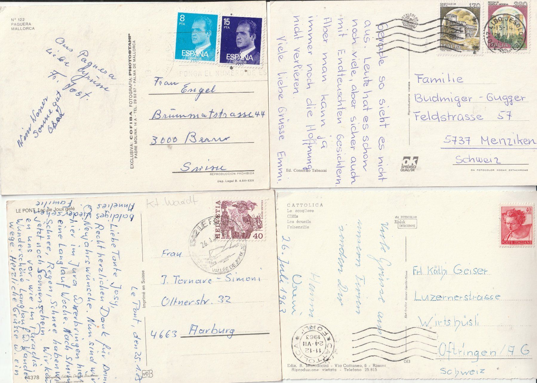 Cartoline postali: 24 Karten Weltweit – Usato da Lumbrein venduto da made02 3