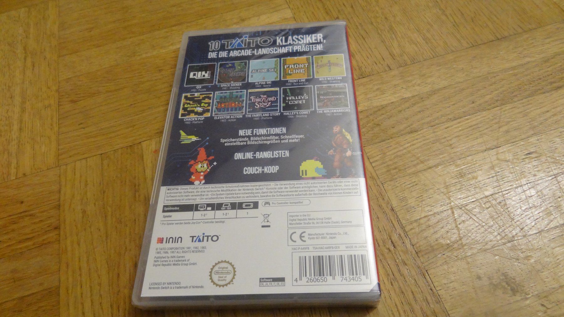 Nintendo Giochi: Taito Milestones SWITCH NEUWARE – Nuovo e nell'imballaggio originale da Olten venduto da Disc-Ausverkauf 1