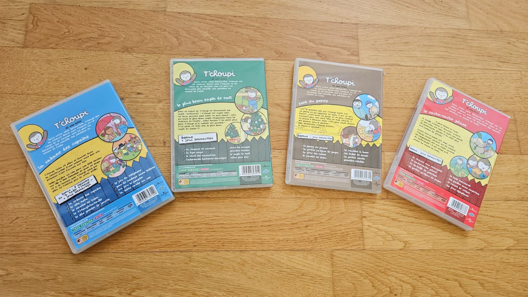 Tutti i DVDs: T'Choupi DVD's – Usato da Bubikon venduto da diditoto 1