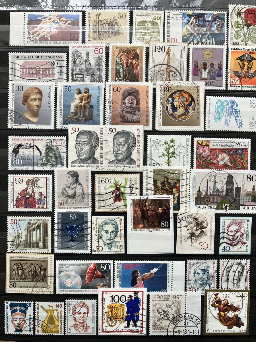 Tutti i francobolli: BRD Berlin ab 1949 6s gest/ungest/postfrisch – Usato da Cham venduto da Diablo1232 5