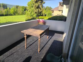 Antiker Holztisch, Küchentisch, Esstisch, Gartentisch 65x140