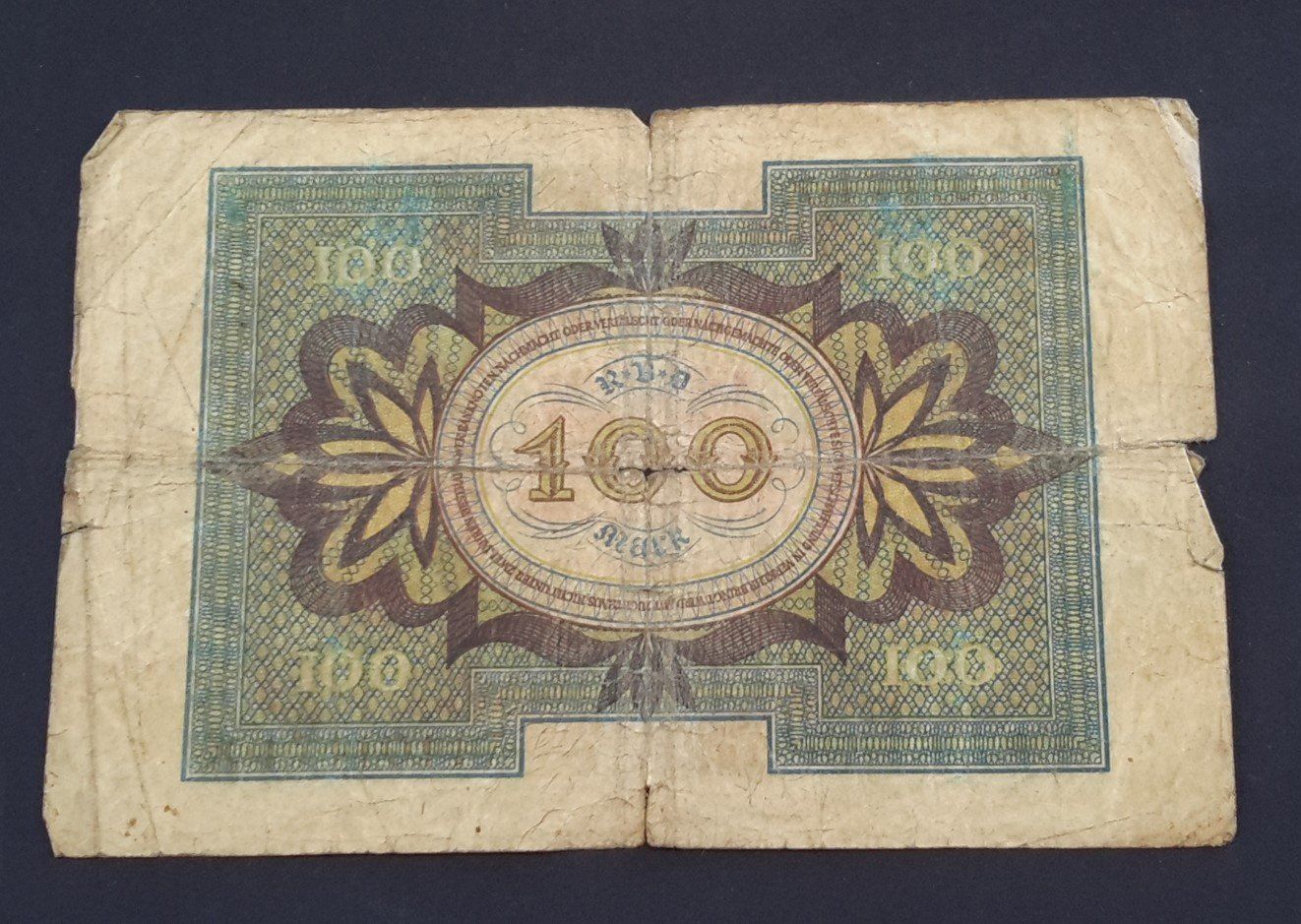Banknoten: REICHSBANKNOTE – Gebraucht aus Ostermundigen von Heavenmaus75 1