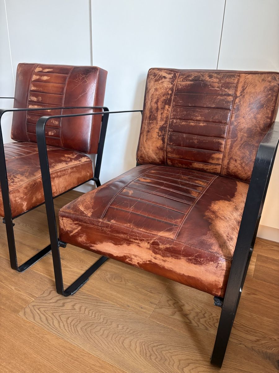 Fauteuils: Set Designer-Sessel mit Patina – D'occasion à Grüt (Gossau ZH) par fab_xmy9 2