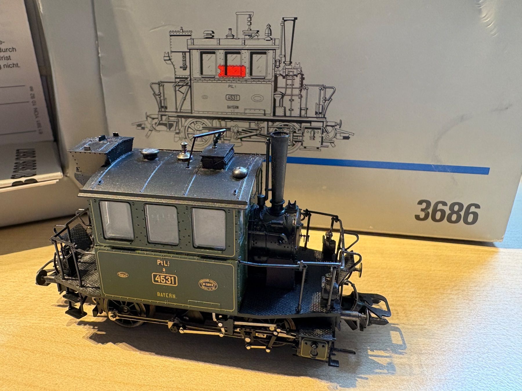 Märklin Trains électriques: Maerklin 3686 Ptl2/2  !!Lire le descriptif !! – Neuf avec emballage d'origine à Corcelles Payerne par Pierre66