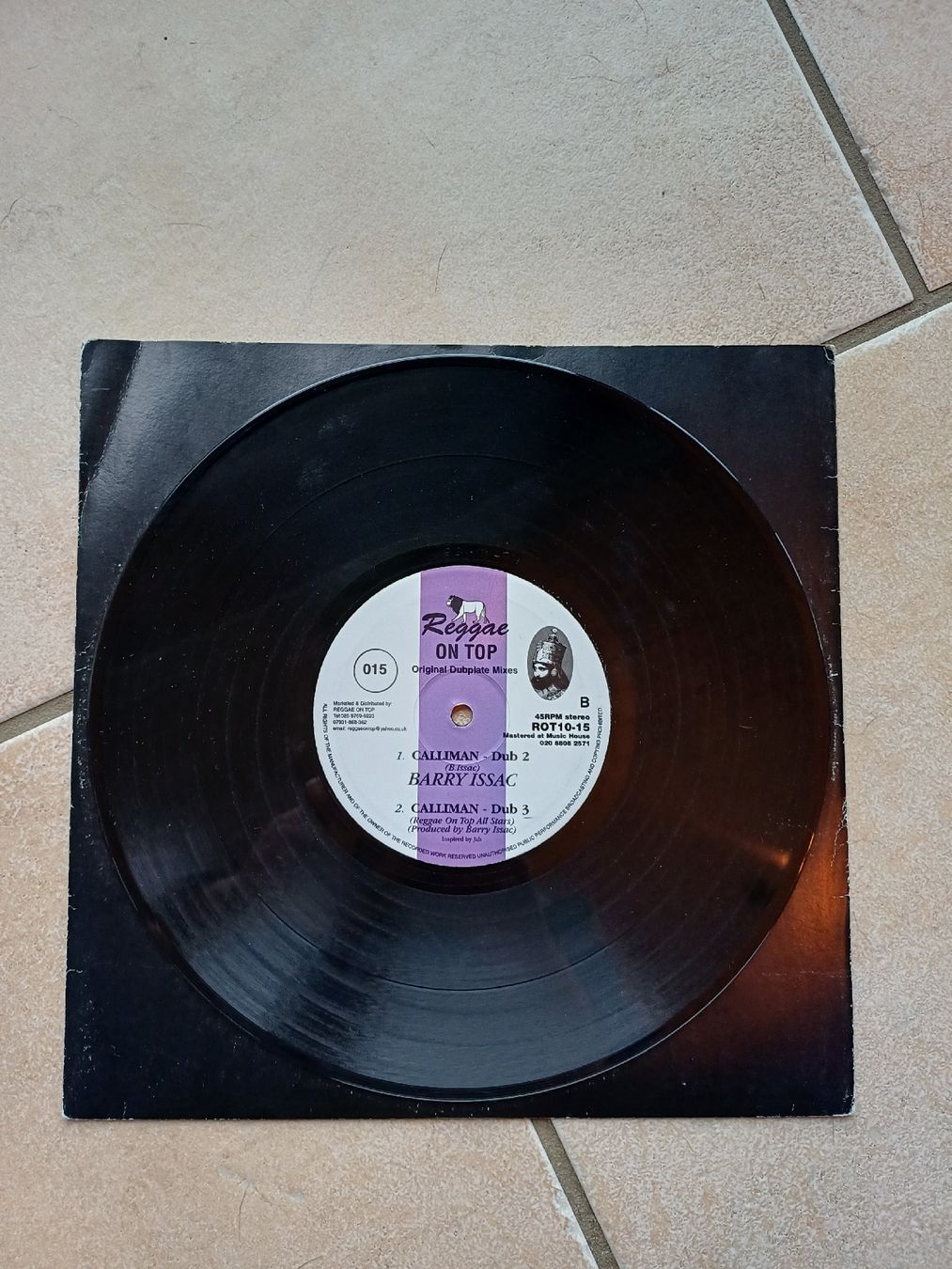 Dischi in vinile: Barry Issac "Mr. Calliman" 10 inch – Usato da Begnins venduto da Drastic-Sound 3