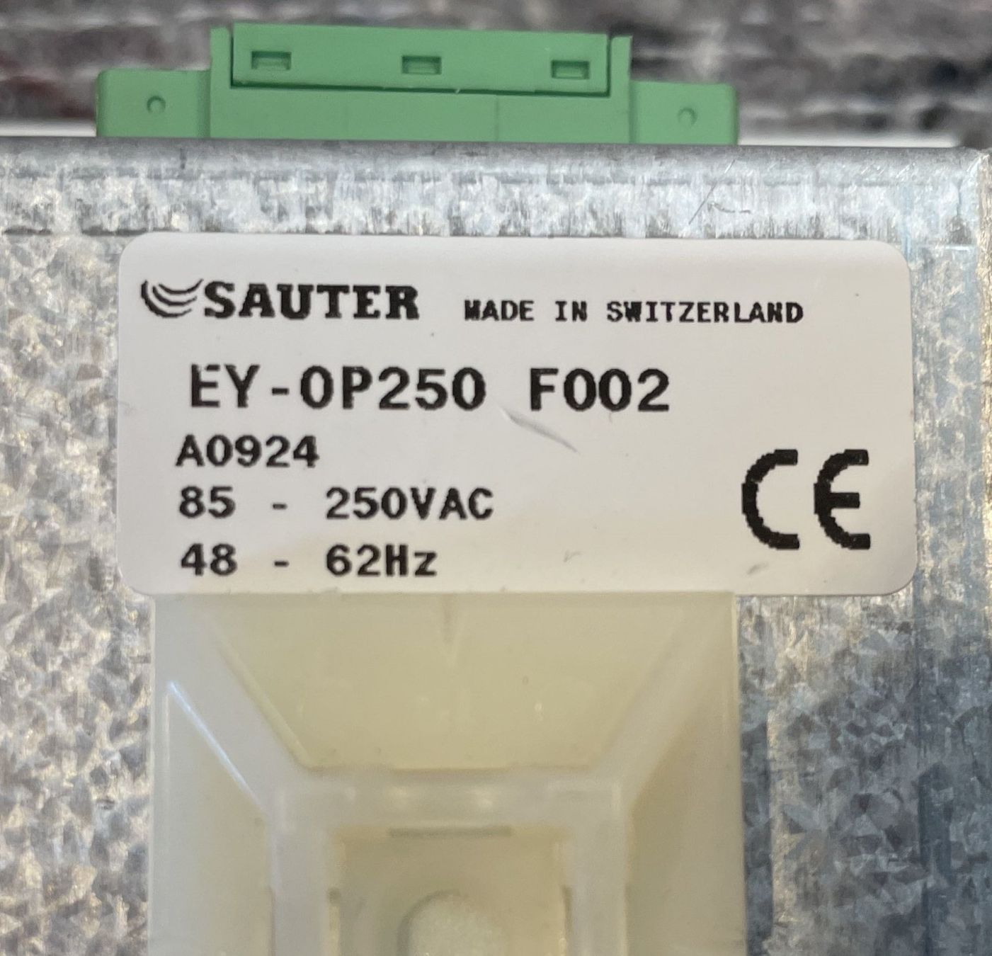 Sistema di controllo: Sauter EY - OP250 F002 – Usato da Mörigen venduto da Q4 2